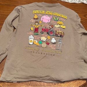 Simply Southern Women’s Brown Long Sleeve Shirt